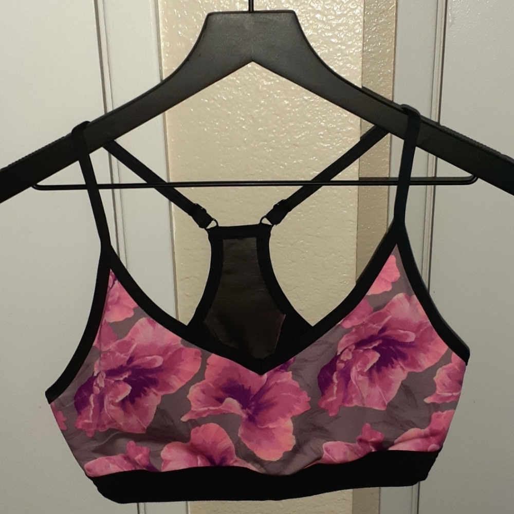 Pink bra
